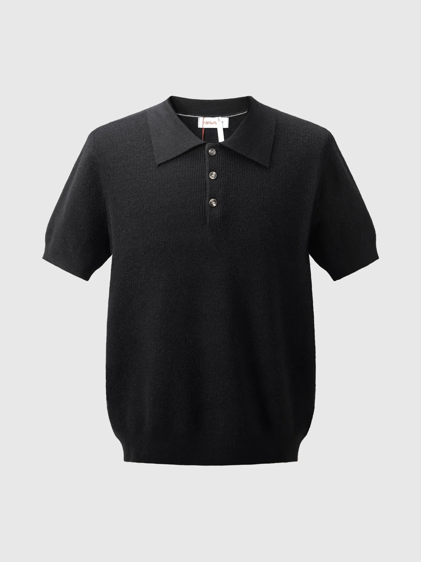 Style No. D 11 Old Money Style LPSeries Flat Lapel Knitted Short Sleeves. For fabric composition, see picture 9 for details. Size: S M L XL Color: Black Apricot Gray